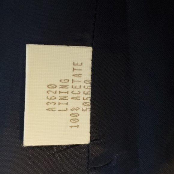 Nwt Essential Elements women's Blazer, Color Navy Blue, Size 10 - Picture 9 of 14